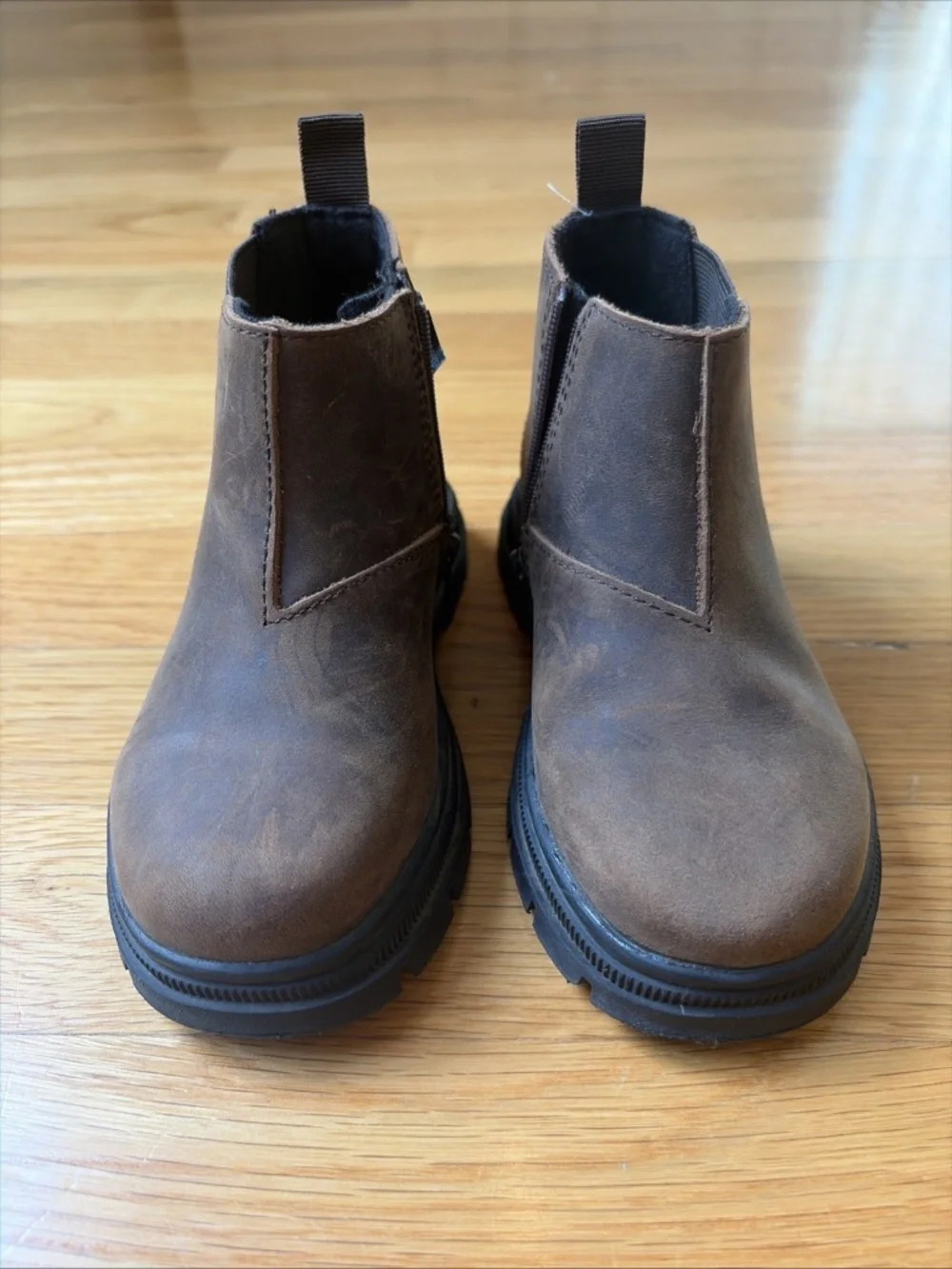 Zara Kids Size Toddler EUR 25/US 8 Brown Ankle Boots